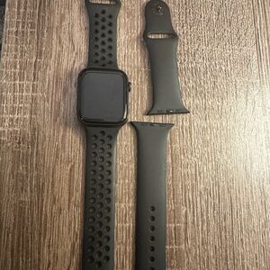 Apple Smartwatch with Black Band (Series 6)